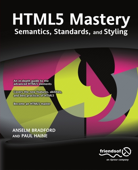 Cover image for book HTML5 Mastery