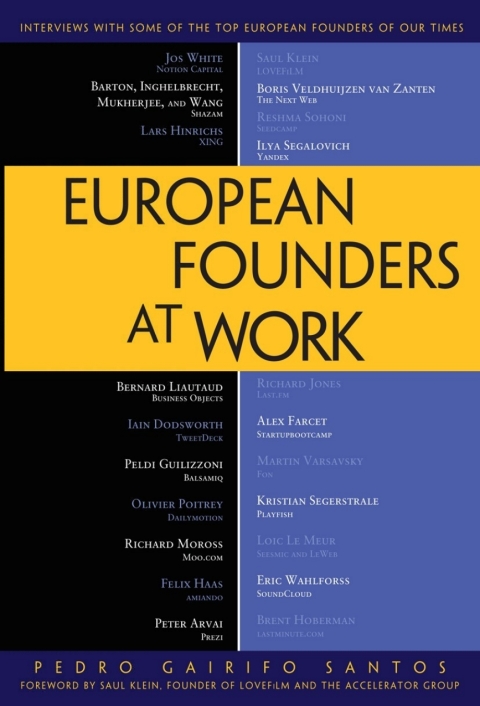 Cover image for book European Founders at Work