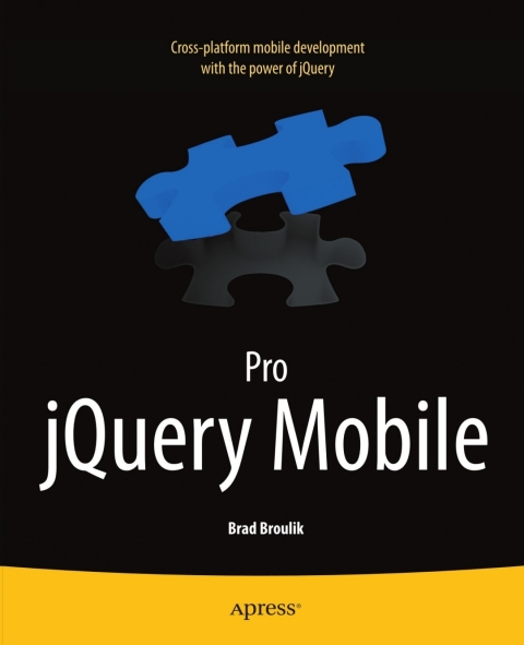 Cover image for book Pro jQuery Mobile