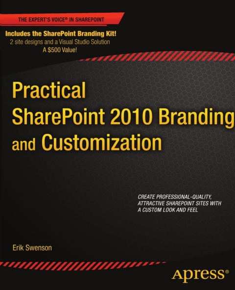 Cover image for book Practical SharePoint 2010 Branding and Customization