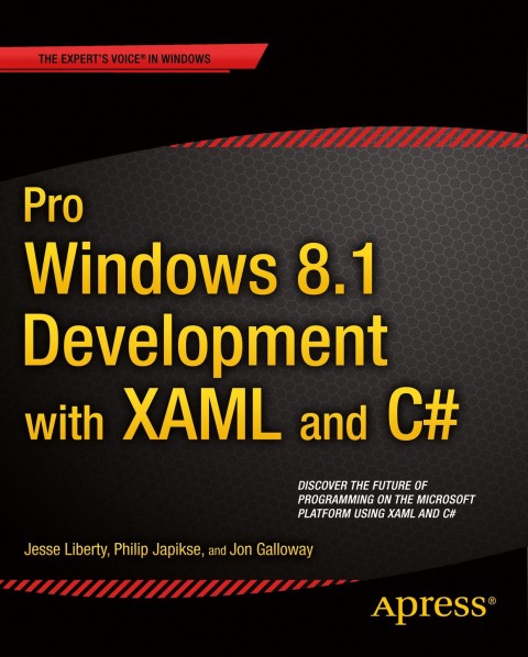 Cover image for book Pro Windows 8.1 Development with XAML and C#