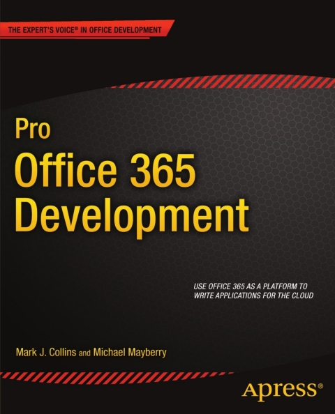 Cover image for book Pro Office 365 Development