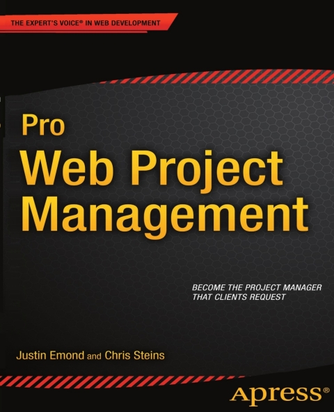Cover image for book Pro Web Project Management