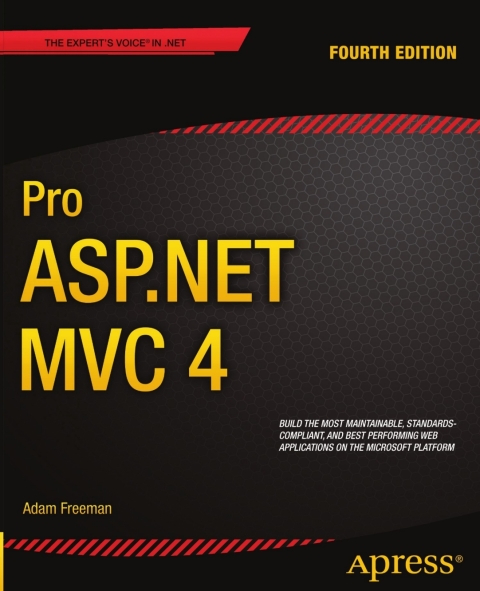 Cover image for book Pro ASP.NET MVC 4