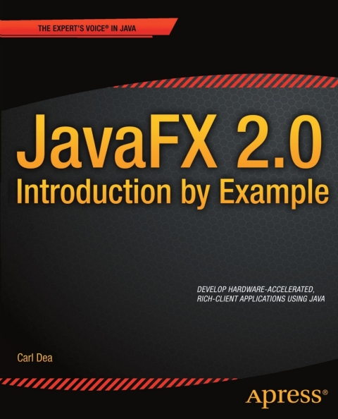 Cover image for book JavaFX 2.0: Introduction by Example