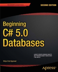 Cover image: Beginning C# 5.0 Databases 2nd edition 9781430242604