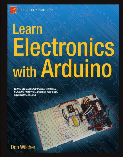 Cover image for book Learn Electronics with Arduino