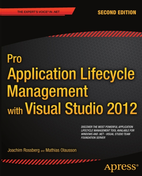 Cover image for book Pro Application Lifecycle Management with Visual Studio 2012