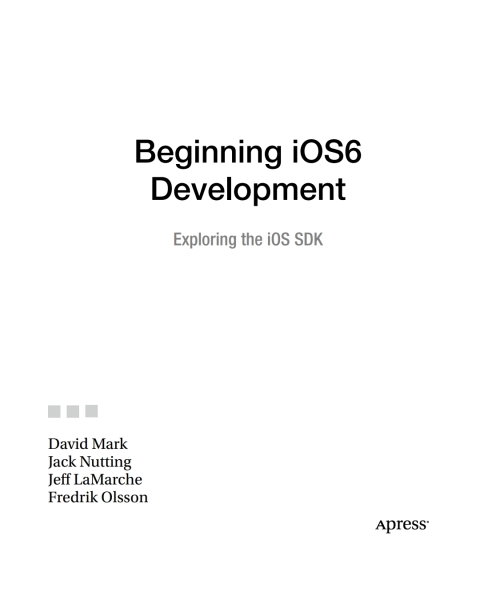 Beginning iOS 6 Development 