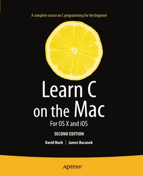 Cover image for book Learn C on the Mac