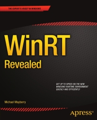 Imagen de portada: WinRT Revealed 9781430245841