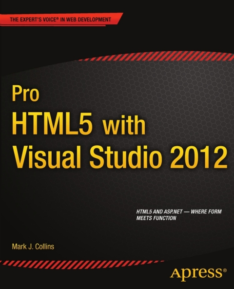 Cover image for book Pro HTML5 with Visual Studio 2012