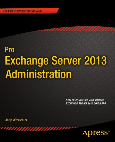 Cover image for book Pro Exchange Server 2013 Administration