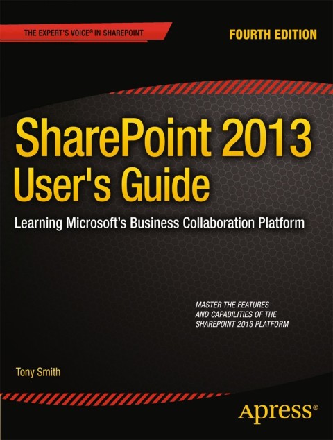 Cover image for book SharePoint 2013 User's Guide