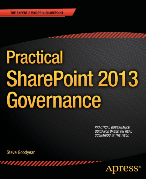 Cover image for book Practical SharePoint 2013 Governance