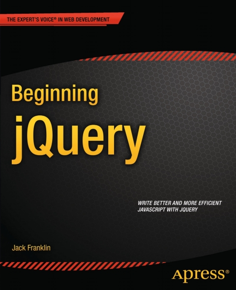 Cover image for book Beginning jQuery