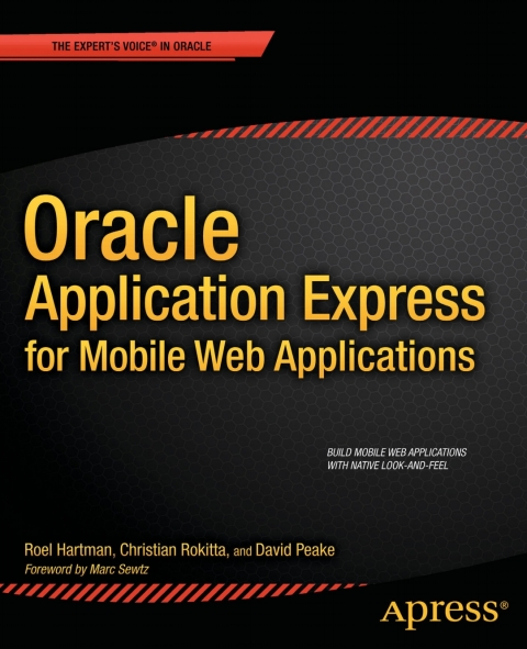 Cover image for book Oracle Application Express for Mobile Web Applications
