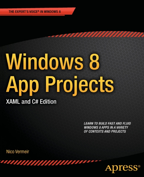 Cover image for book Windows 8 App Projects - XAML and C# Edition
