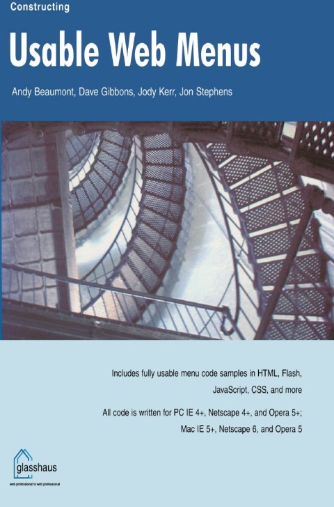 Cover image for book Constructing Usable Web Menus