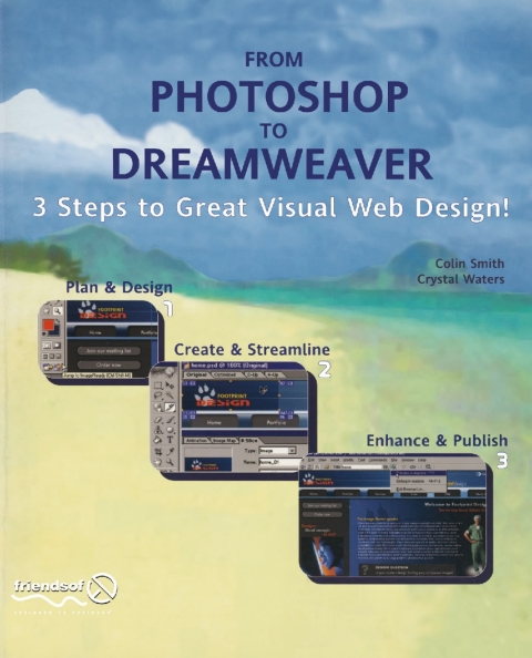Cover image for book From Photoshop to Dreamweaver