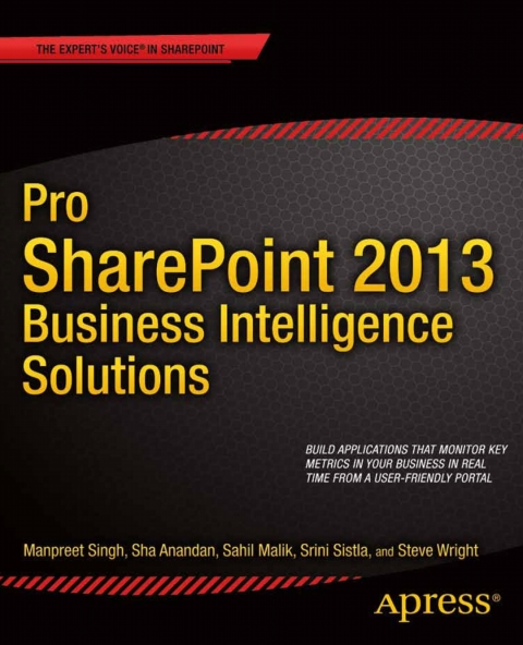 Cover image for book Pro SharePoint 2013 Business Intelligence Solutions
