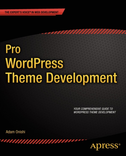 Cover image for book Pro WordPress Theme Development