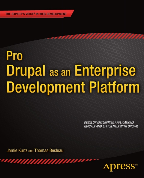 Cover image for book Pro Drupal as an Enterprise Development Platform