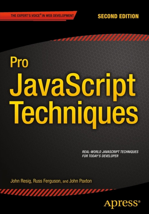 Cover image for book Pro JavaScript Techniques