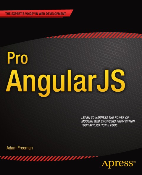 Cover image for book Pro AngularJS