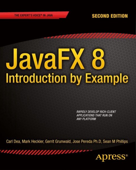 Cover image for book JavaFX 8: Introduction by Example
