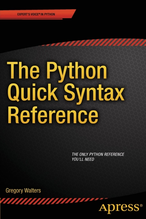 Cover image for book The Python Quick Syntax Reference