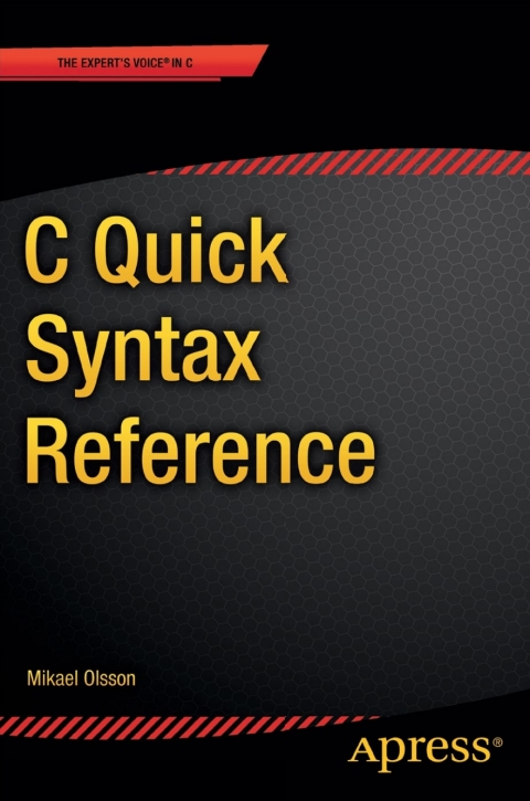 Cover image for book C Quick Syntax Reference