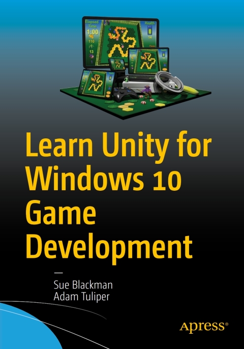 Cover image for book Learn Unity for Windows 10 Game Development