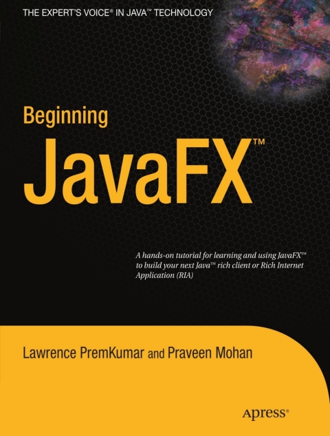 Cover image for book Beginning JavaFX