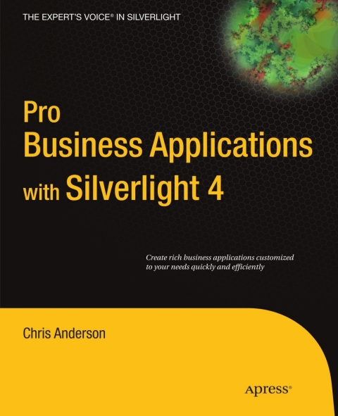 Cover image for book Pro Business Applications with Silverlight 4