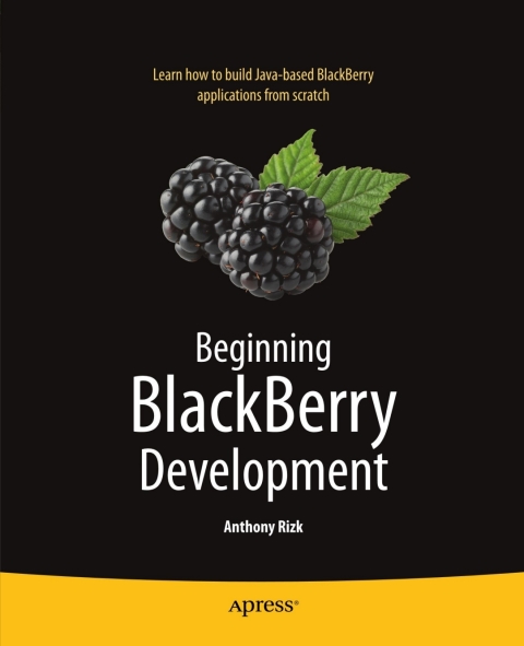 Cover image for book Beginning BlackBerry Development