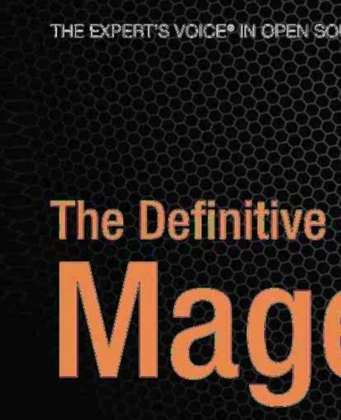 Cover image for book The Definitive Guide to Magento