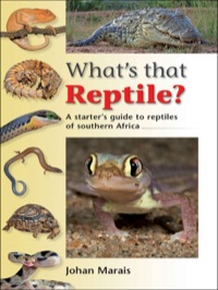 Imagen de portada: What's that Reptile? 1st edition 9781770077713