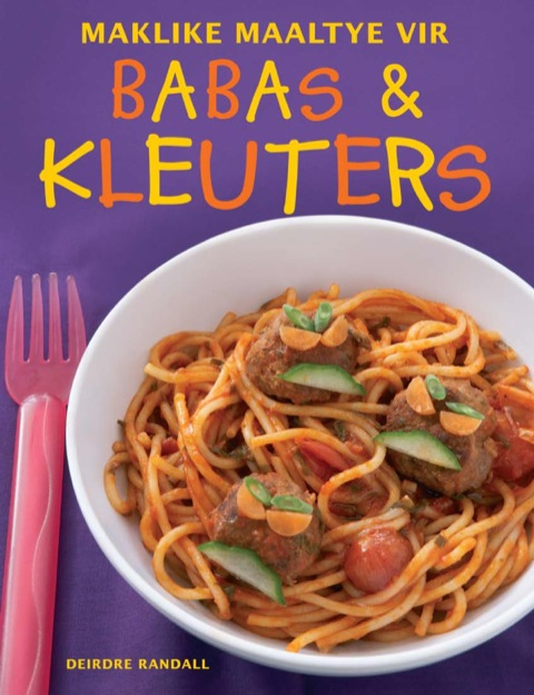 Cover image for book Maklike maaltye vir babas en kleuters