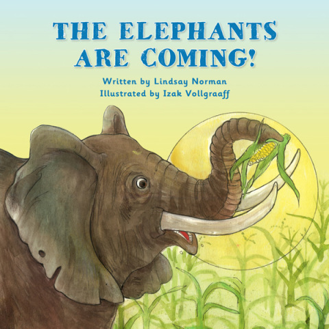 Cover image for book The Elephants Are Coming!