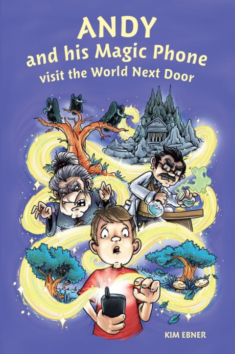 Cover image for book Andy and his Magic Phone visit the World Next Door