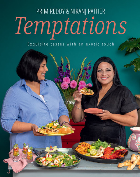 Cover image for book Temptations: Exquisite tastes with an exotic touch