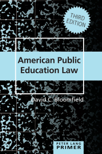 Cover image: American Public Education Law Primer 3rd edition 9781433100383