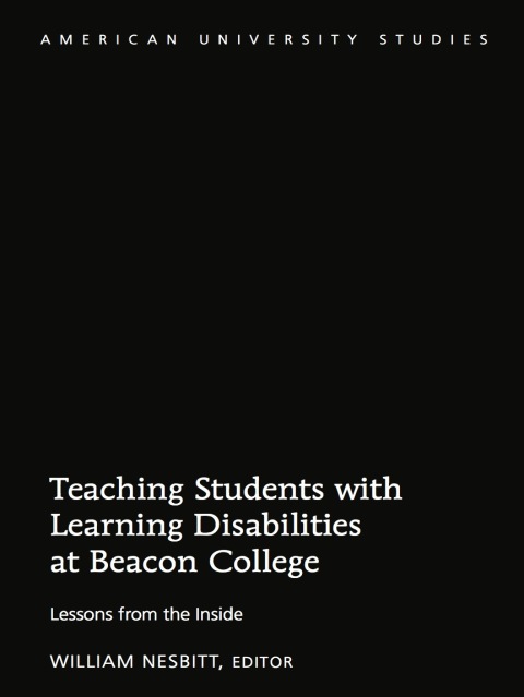 Cover image for book Teaching Students with Learning Disabilities at Beacon College