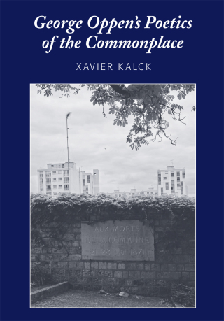 George Oppen's Poetics of the Commonplace