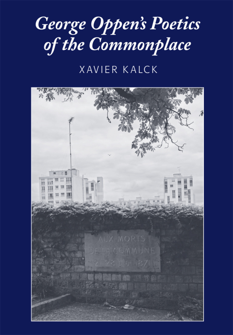 Cover image for book George Oppen's Poetics of the Commonplace