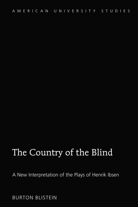 Cover image for book The Country of the Blind