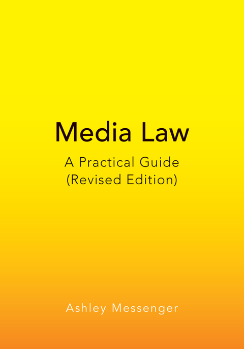 Cover image for book Media Law