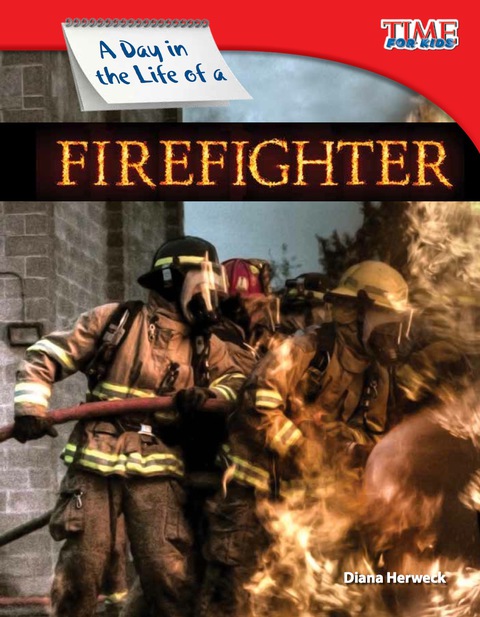 Cover image for book A Day in the Life of a Firefighter