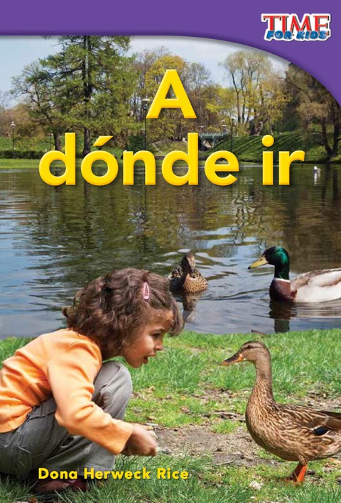 Cover image for book A dónde ir (Places to Go)